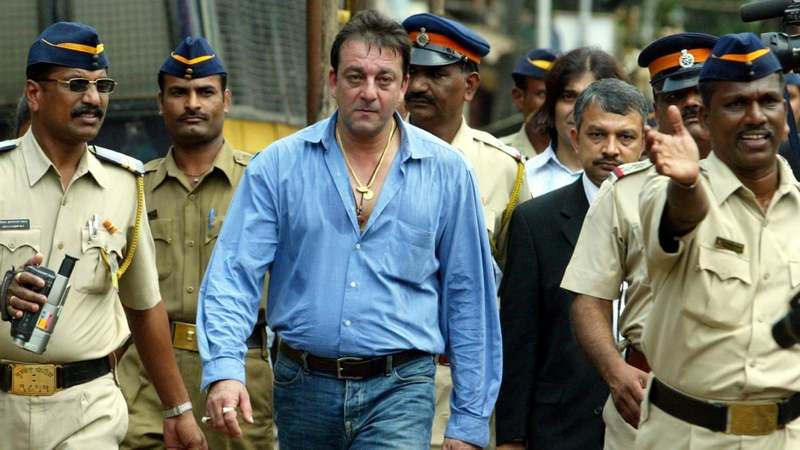 bollywood actor sunjay dutt in jail