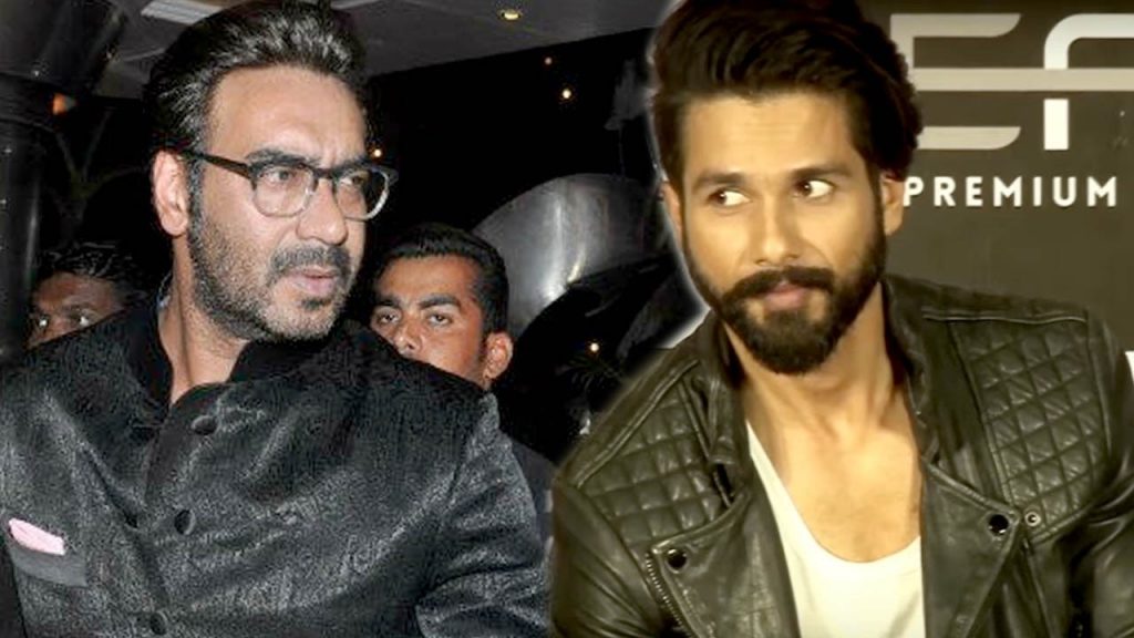 ajay devgan with shahid