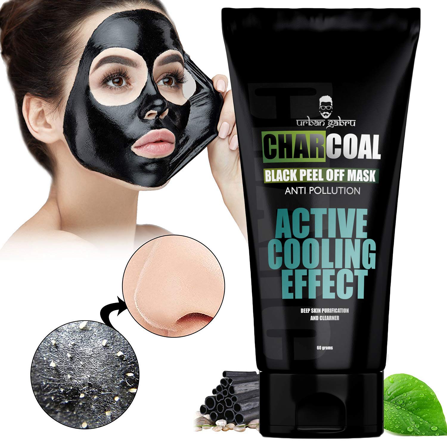 UrbanGabru Charcoal Peel Off Mask