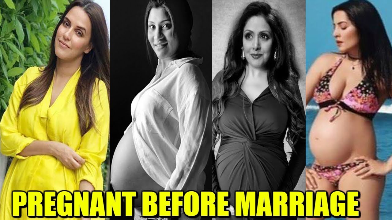 Actresses who became Pregnant before Marriage