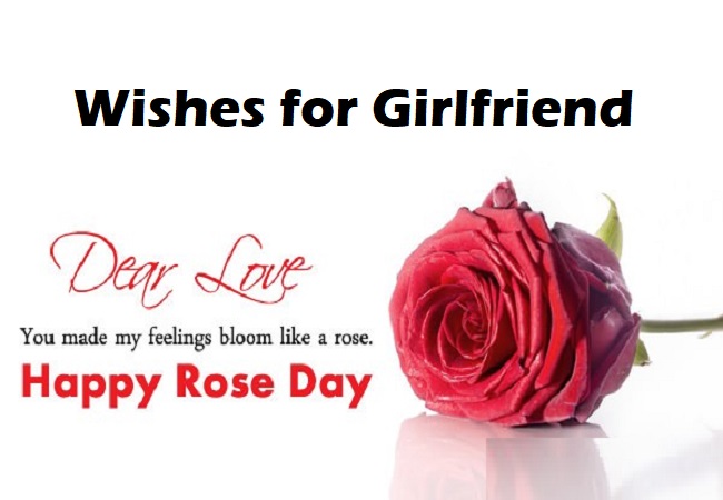 Rose Day Messages For Girlfriend