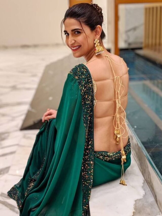 aahana kumra in saree