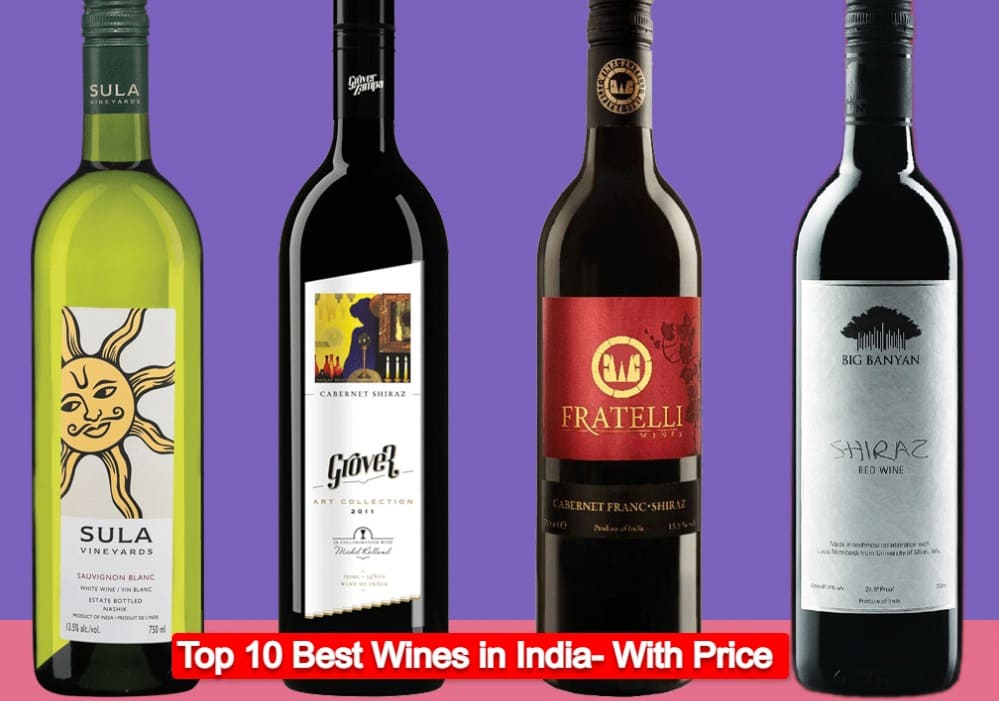 Best Wine Brands in India with Price List