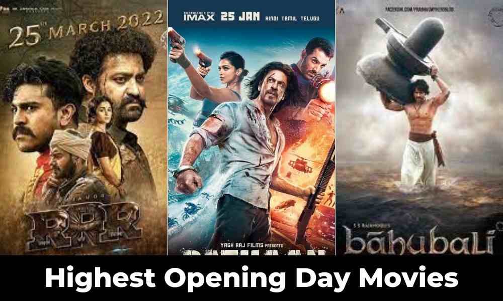 Bollywood Highest Opening Day Grosser Indian Movies List