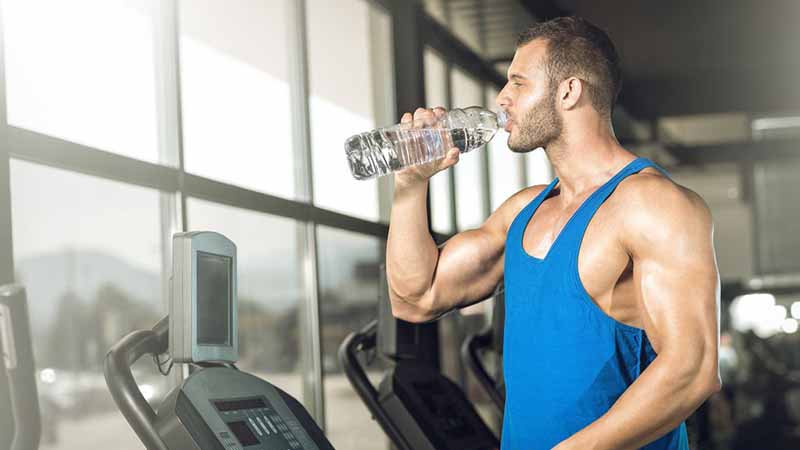 Water strengthens muscles