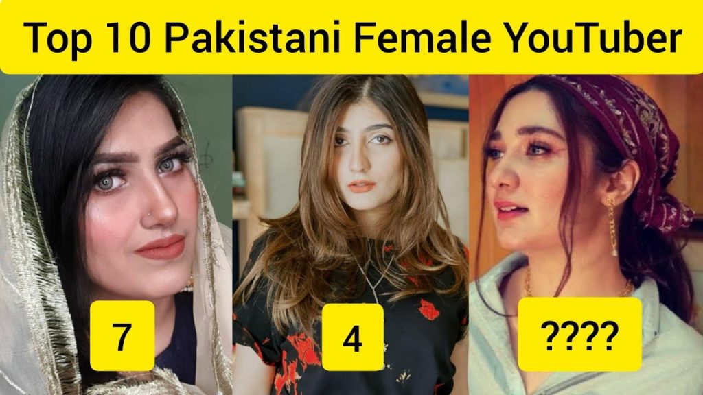 Most Beautiful Pakistani Female Youtuber