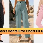 Womens Pants Size Chart And Fit Guide