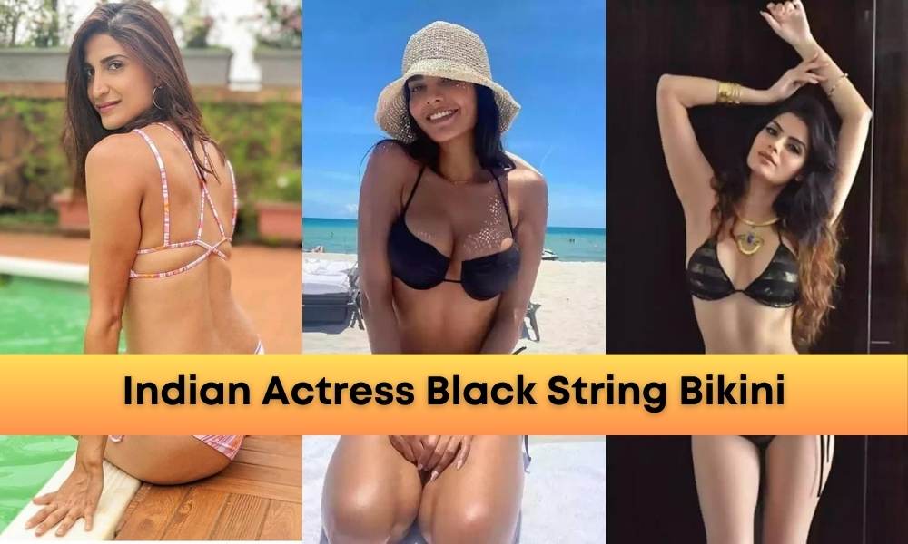 Read more about the article Indian Actress Black String Bikini, Flaunts Her Curves