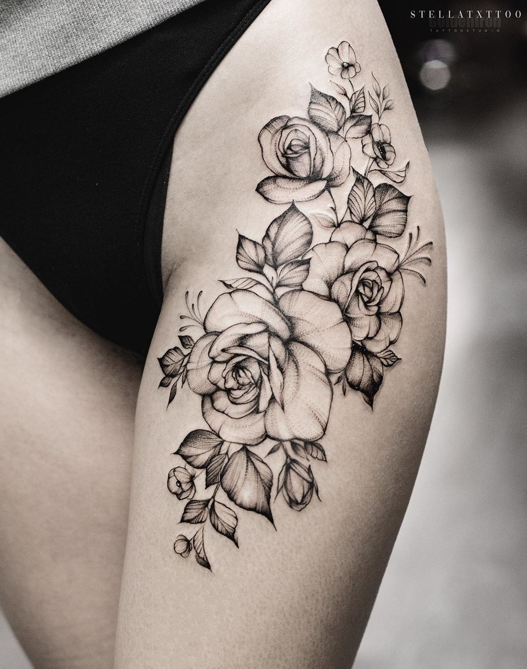 Flower Tattoo Design