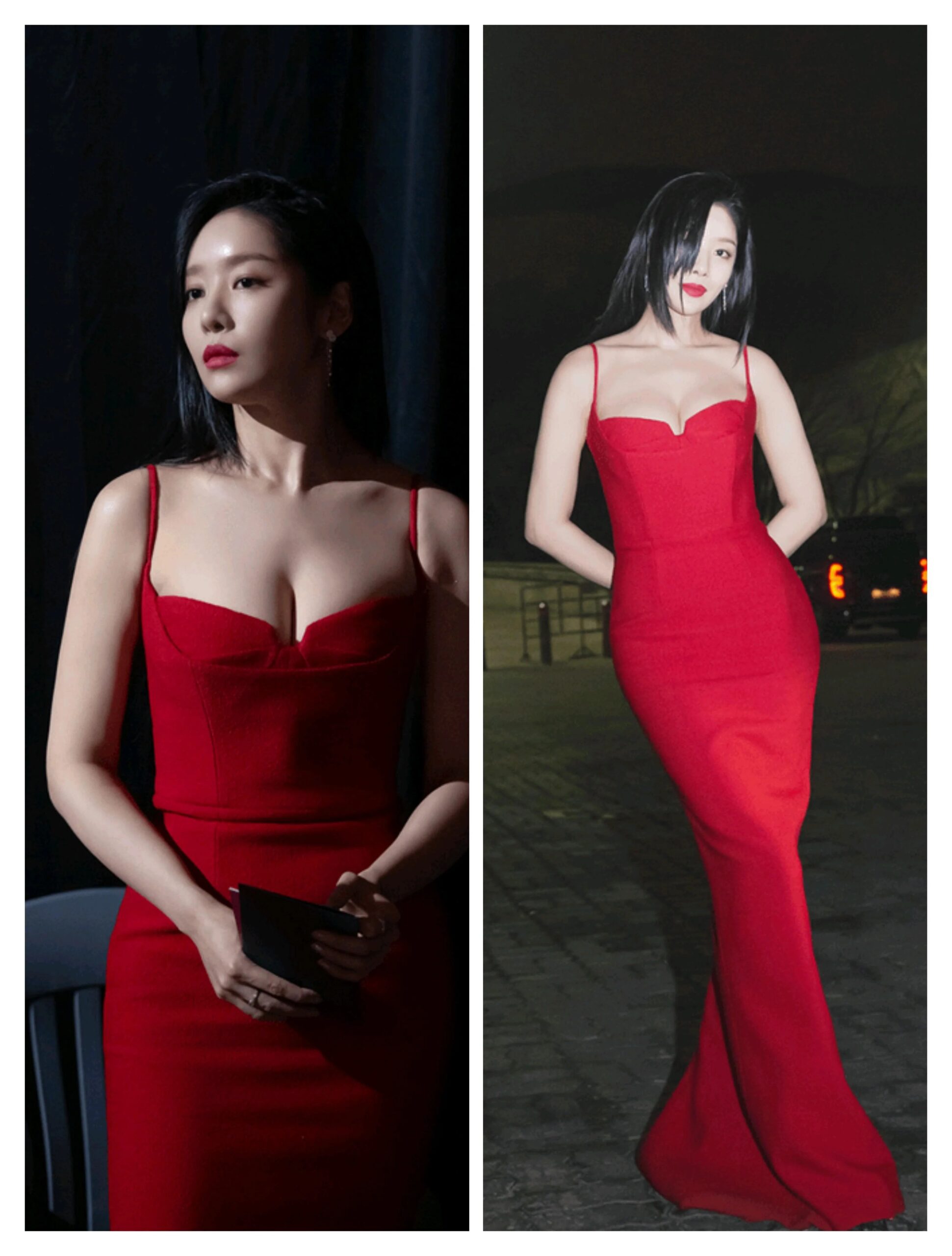 Cha Joo Young Cleavage