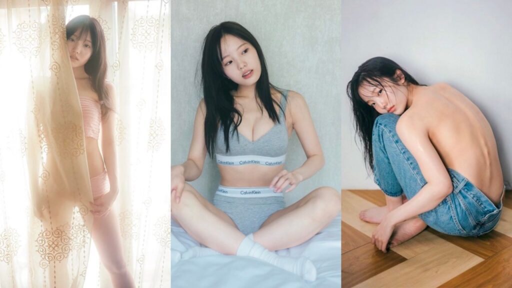 marin honda gravure debut bold photoshoot