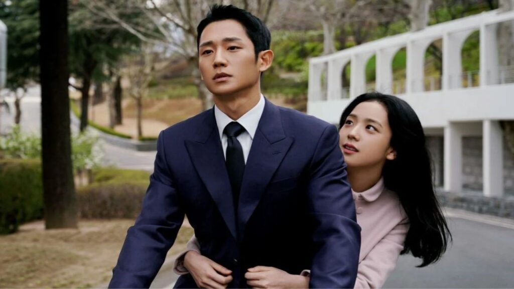 Jung Hae in and Jisoo