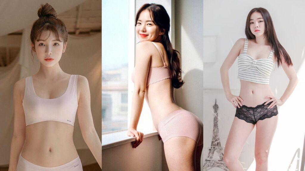 Korean lingerie Lee Ha Neul Wearing Bikini While Holiday