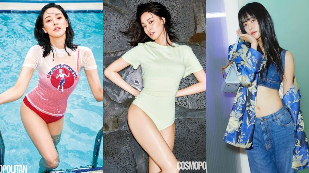 Lee Joo-yeon Showed Off Glamorous Body in a bikini